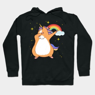 Guinea Pig Funny Guinea Pigacorn Rainbow Unicorn Girl Womens Hoodie